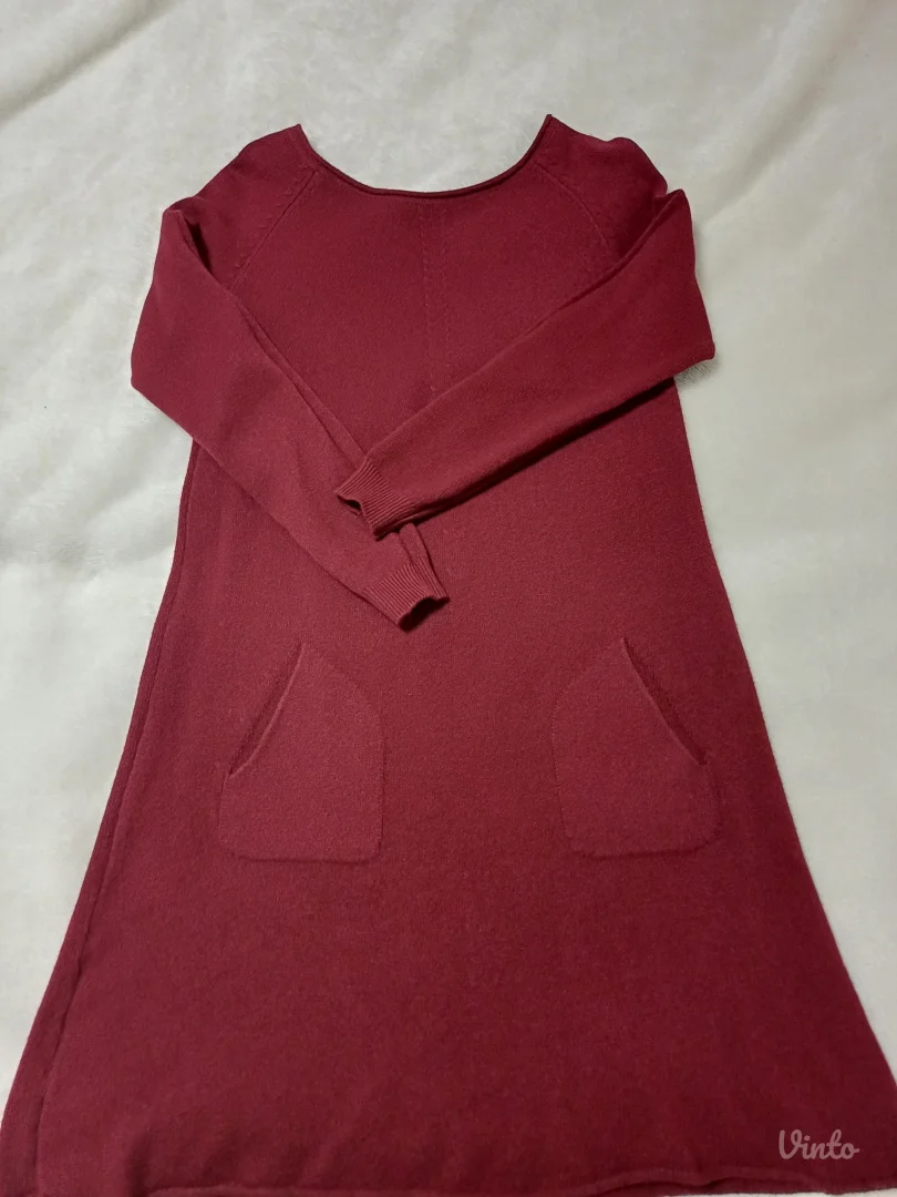 Bordo haljina kasmir