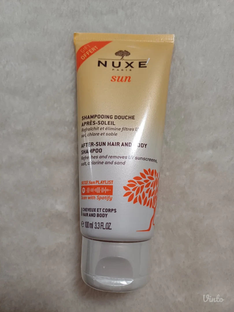 NUXE- after sun hair and body sampoo