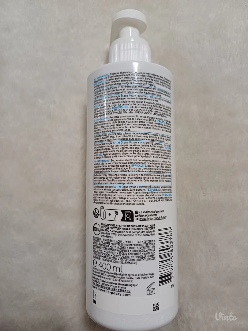 La roche posay lipikar baume light 400ml