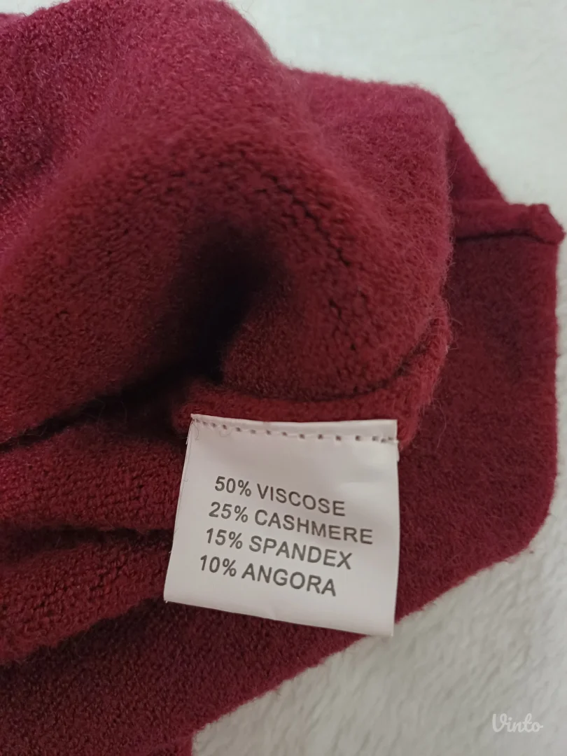 Bordo haljina kasmir