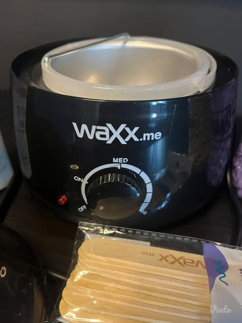 Set za depilaciju - Topilica, vosak, ulje i stapići - Waxx