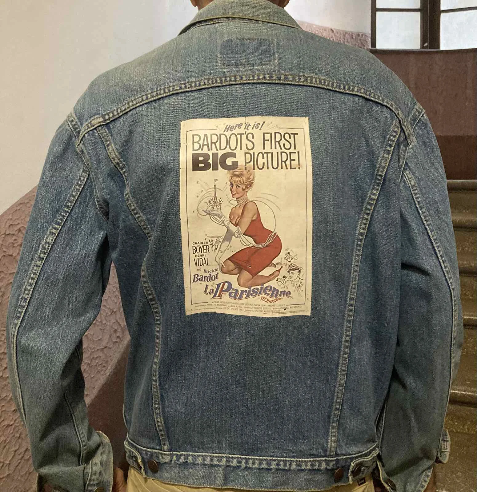 Levis 501 Briggit Bardot teksas jakna