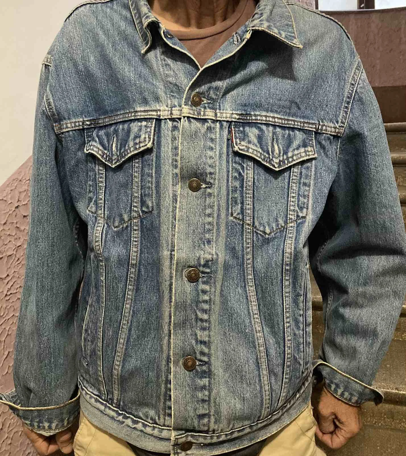 Levis 501 Briggit Bardot teksas jakna