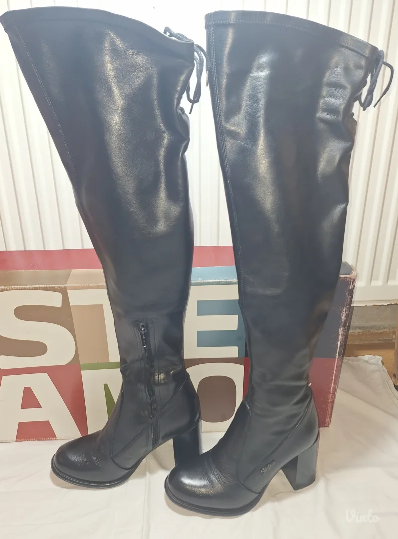 Stefano cizme kozne preko kolena