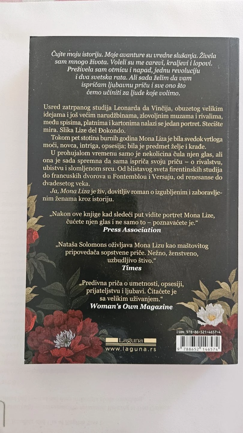 Nataša Solomons - Ja, Mona Liza