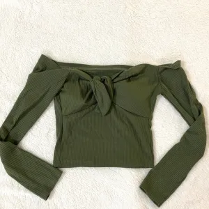 Zeleni Top Sa Rukavima