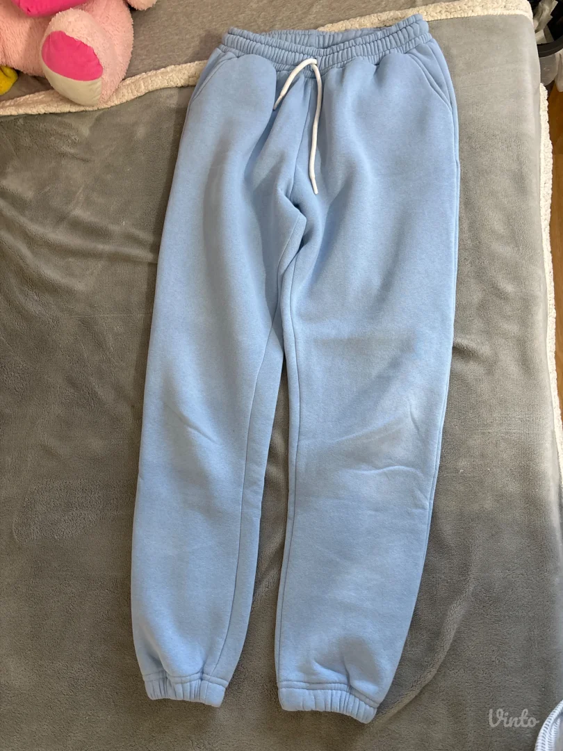 plavi komplet trenerica + duks