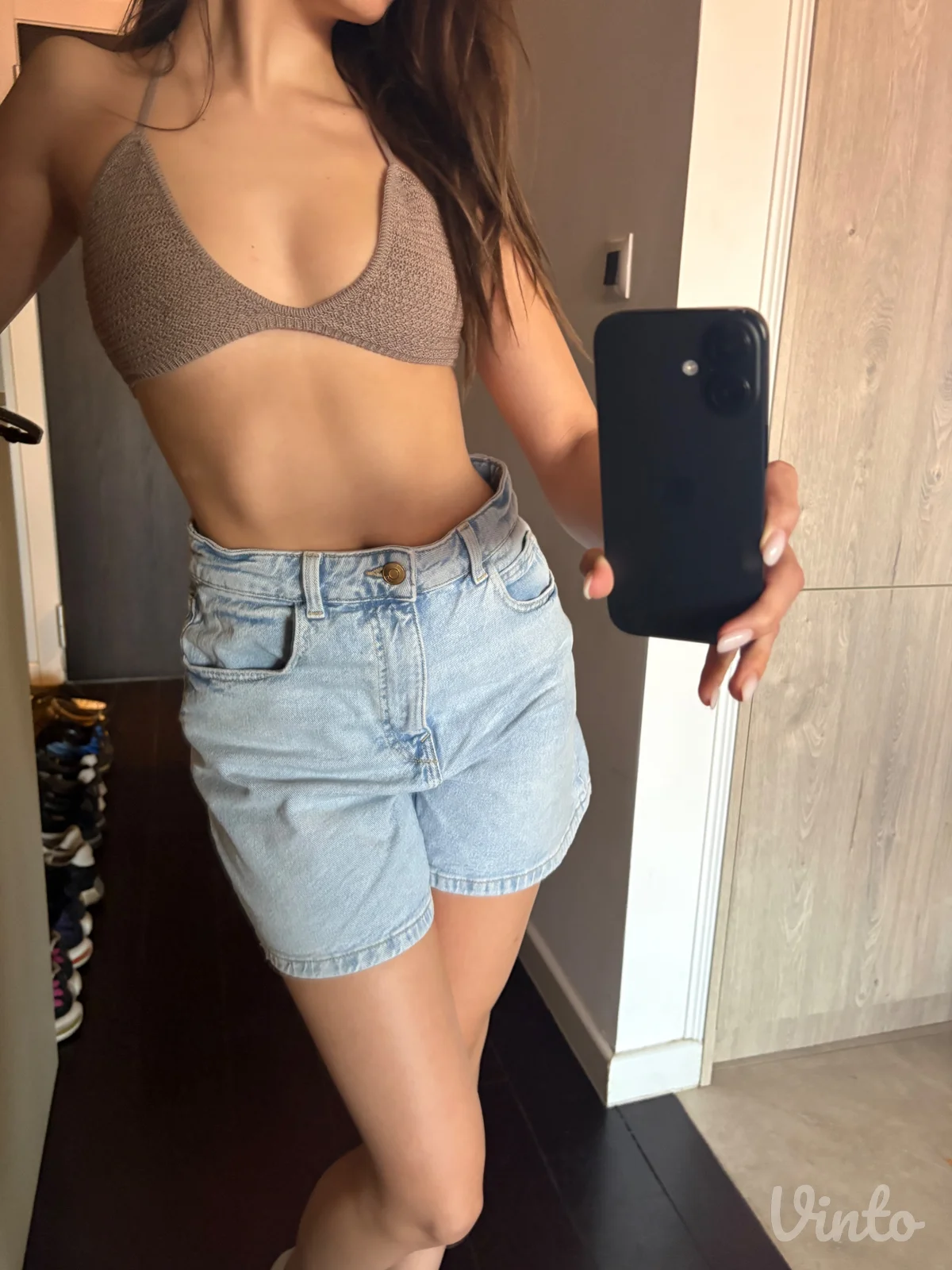 Zara teksas sorts