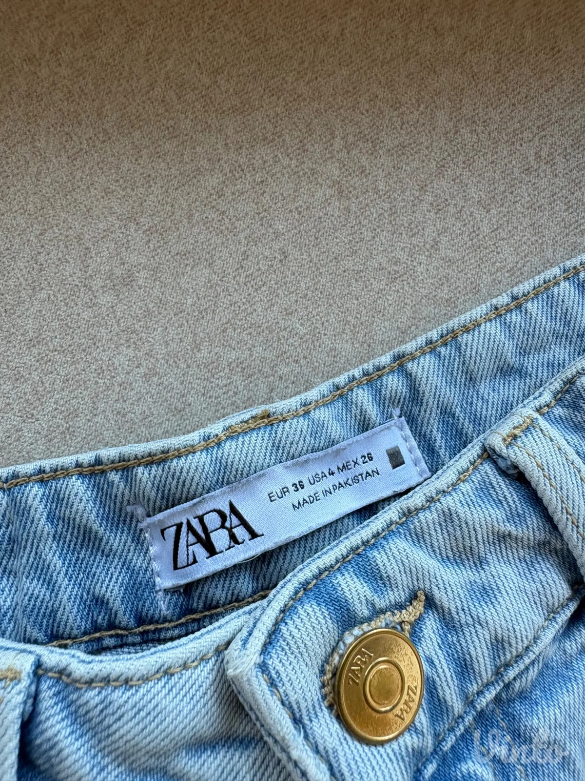 Zara teksas sorts