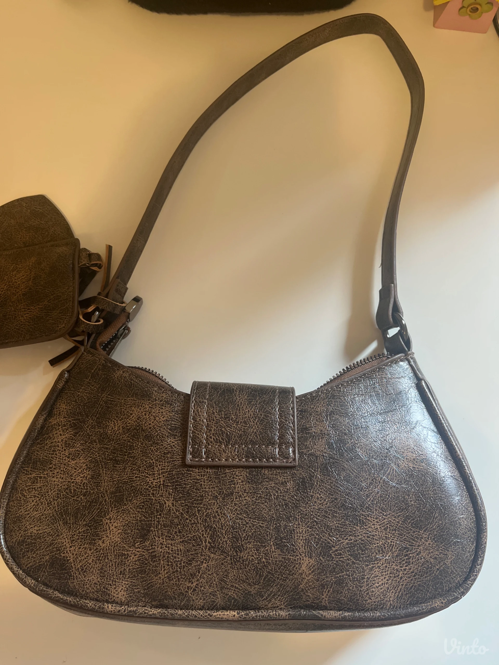 Shein torbica braon