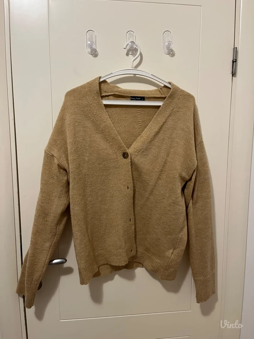 bež kardigan