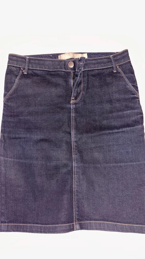 Zara teksas midi suknja