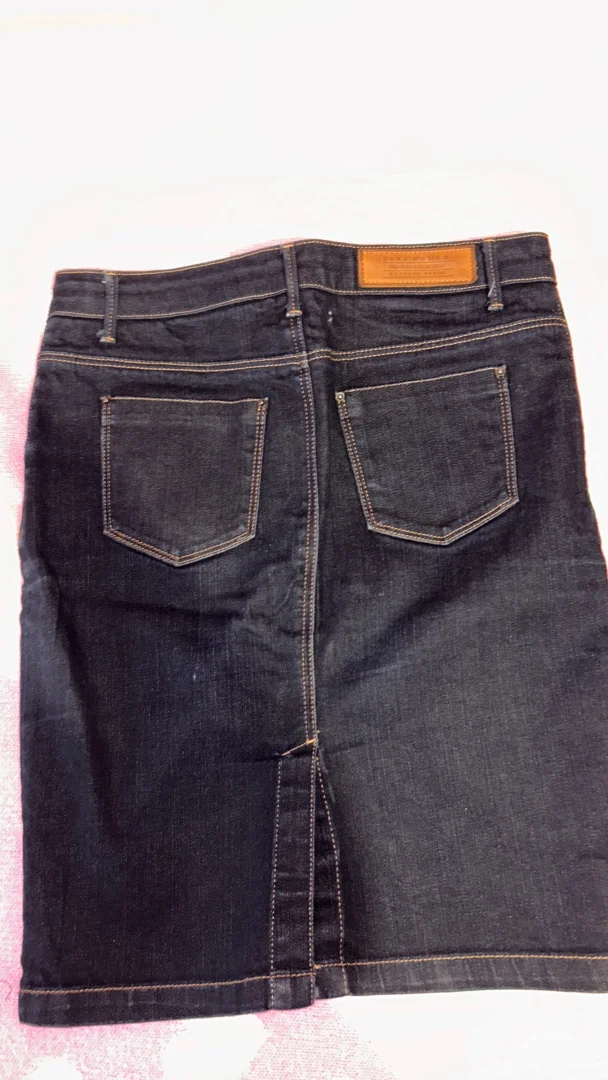 Zara teksas midi suknja