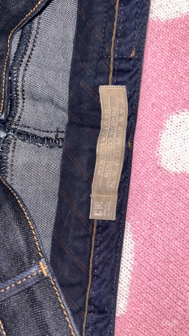 Zara teksas midi suknja