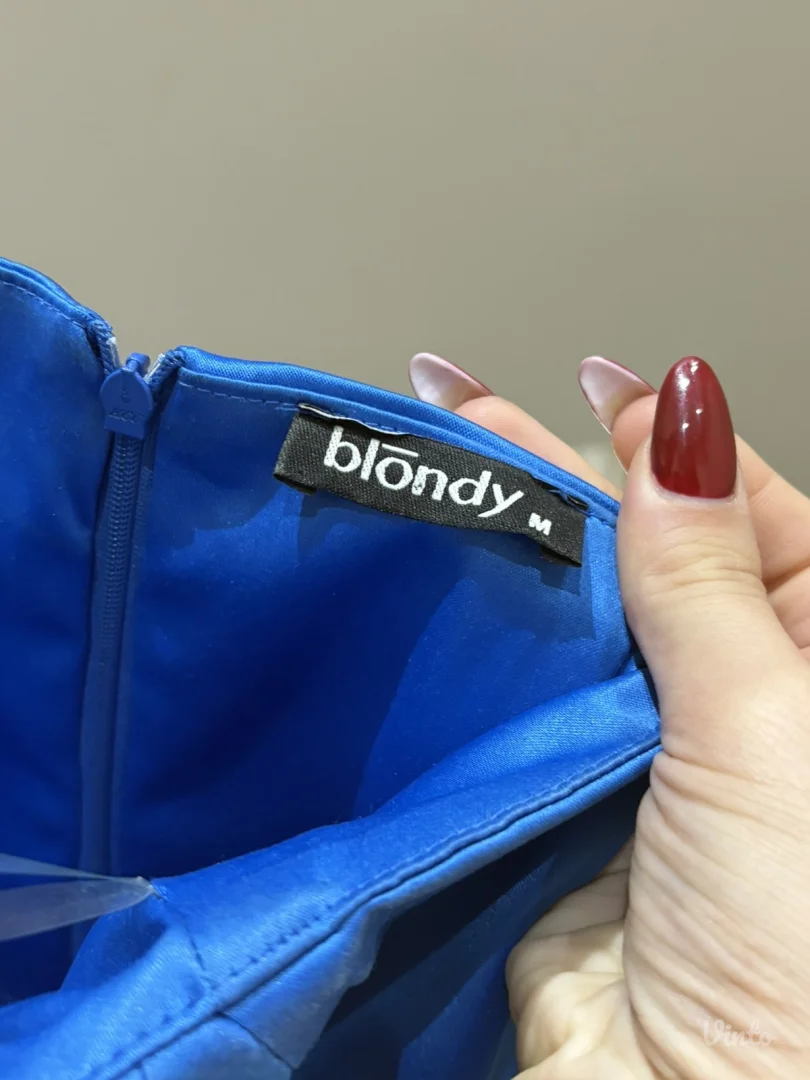 Blondy- plava haljina