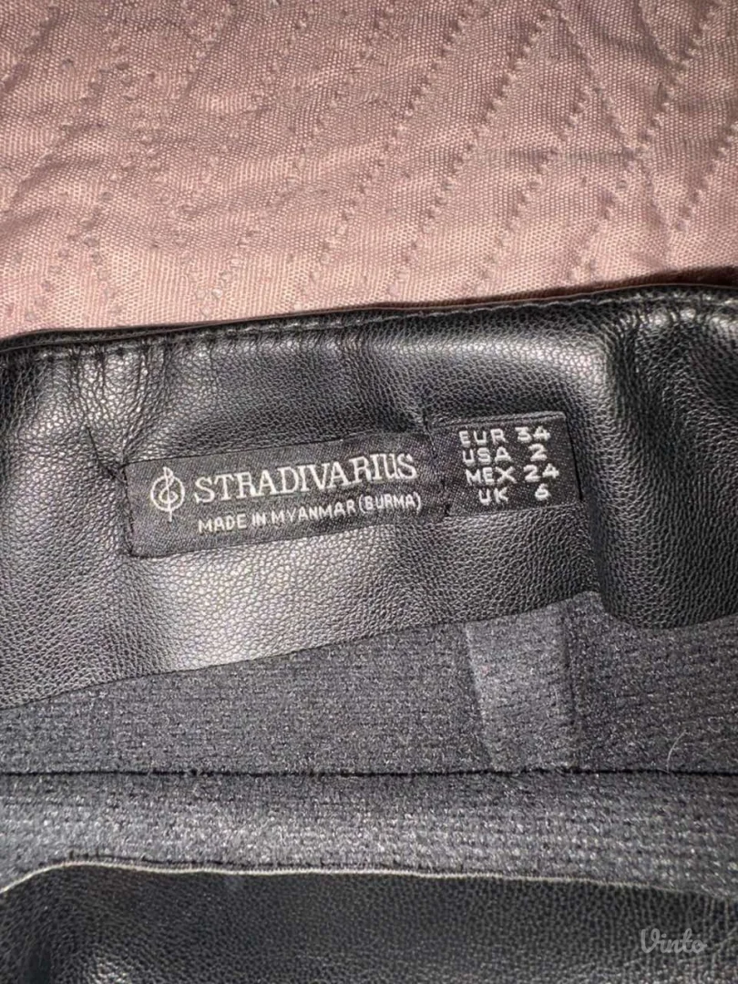 Stradivarius - crna suknja