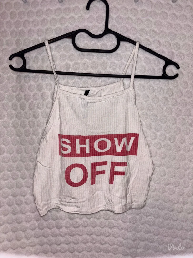 Krop top majica za plažu