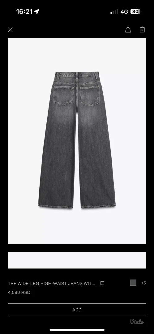 Zara - viralne farmerke sa asimetricnim kopcanjem