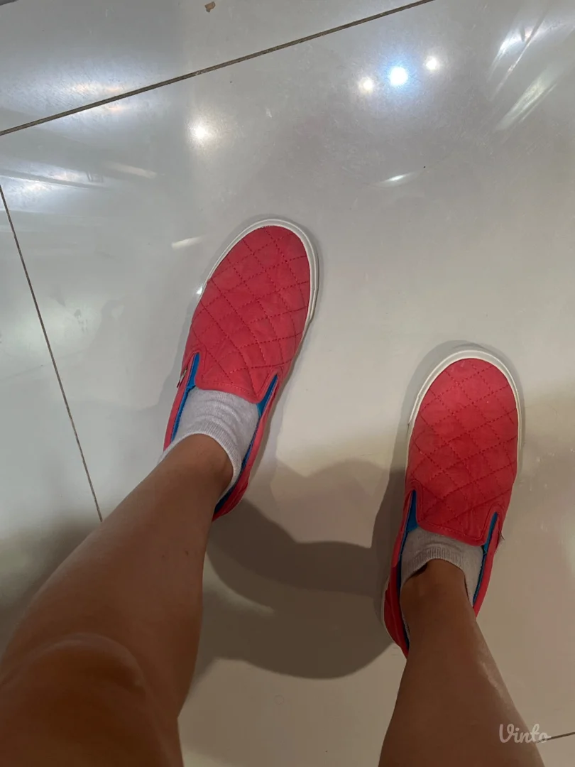 Lagane platnene patike roze