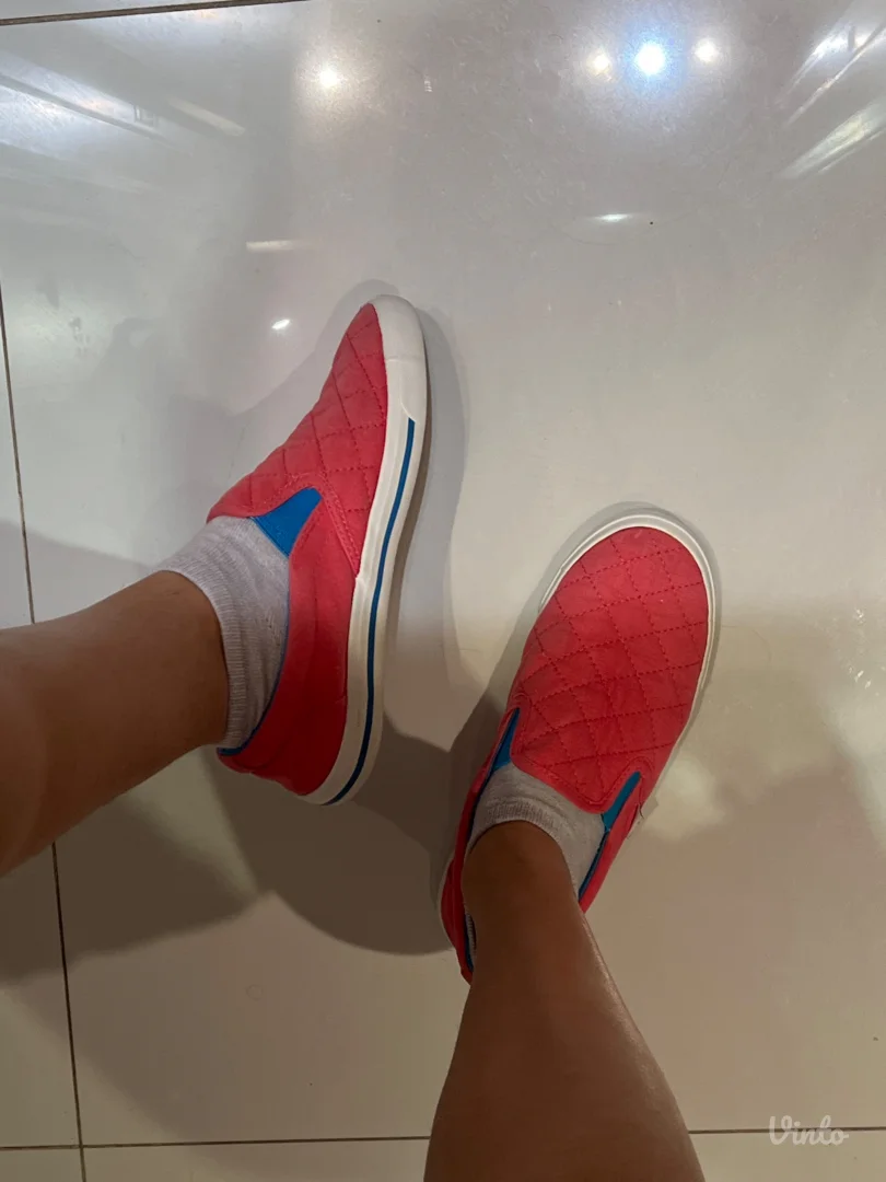 Lagane platnene patike roze