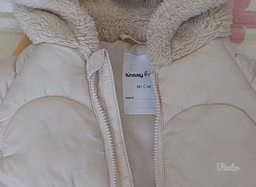 Bež jakna za bebe - Sinsay