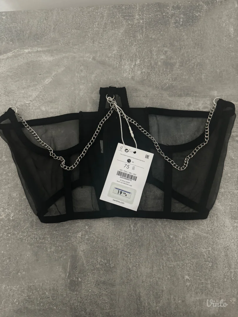 Novi bershka korset sa etiketom