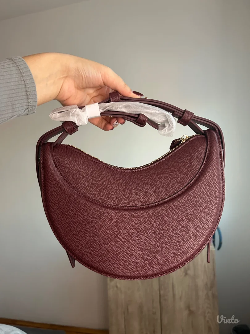 Polene torba burgundy