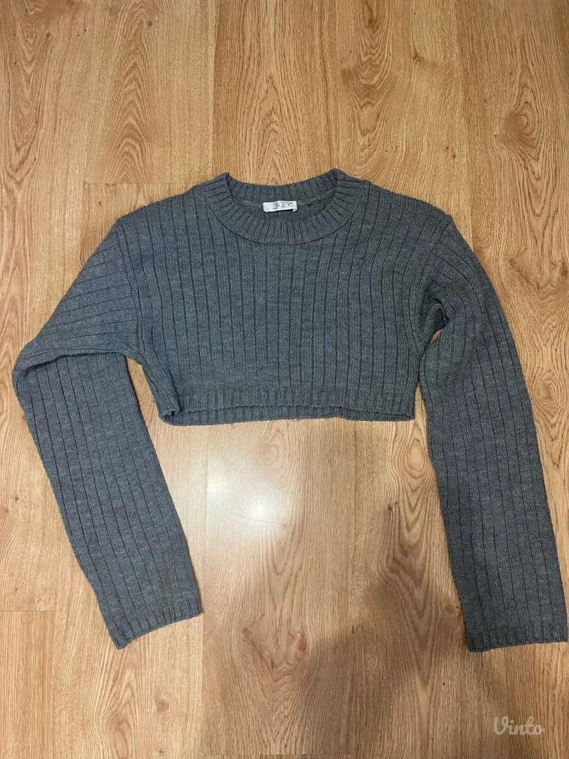 kratki dzemper sive boje