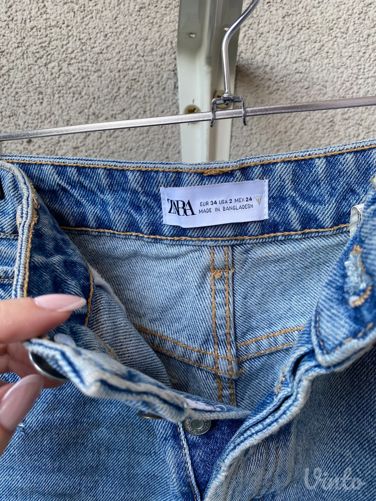 Zara ženski kratak teksas šorts, veličina 34