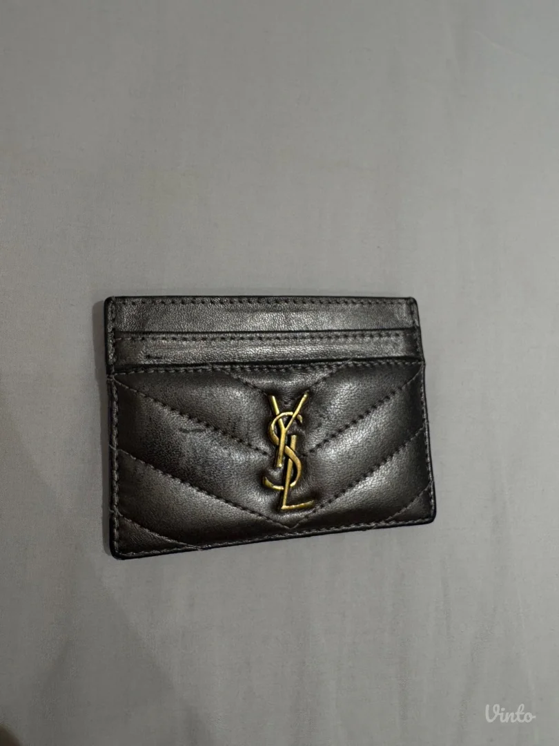 Original ysl card holder