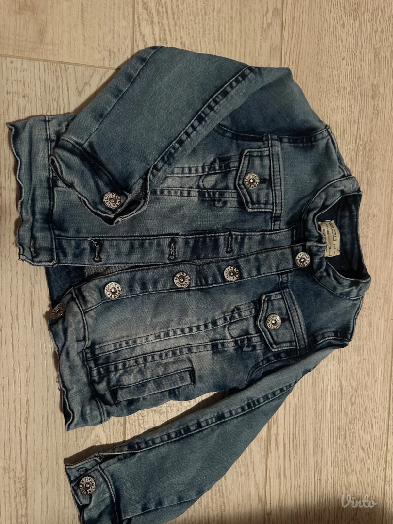 Teksas jakna za devojcicu