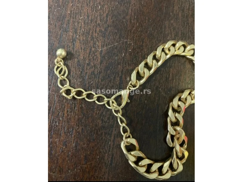 Ogrlica nerdjajuci celik