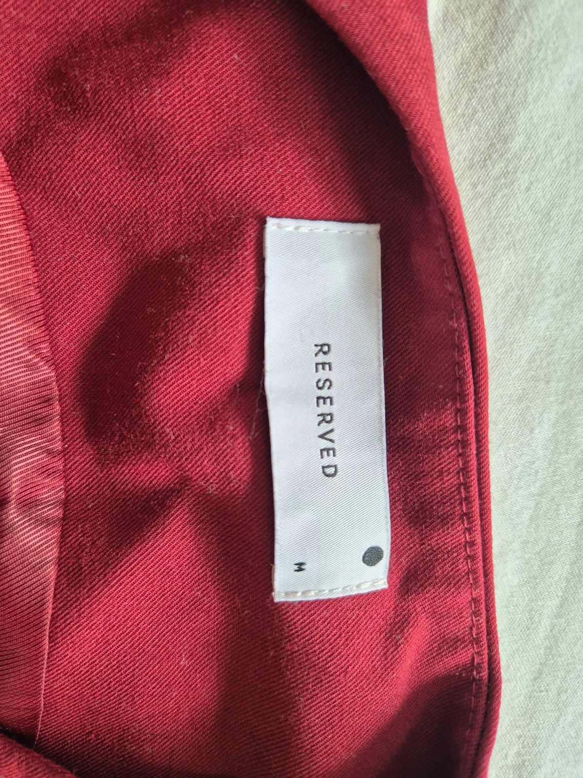 Reserved-bordo prsluk
