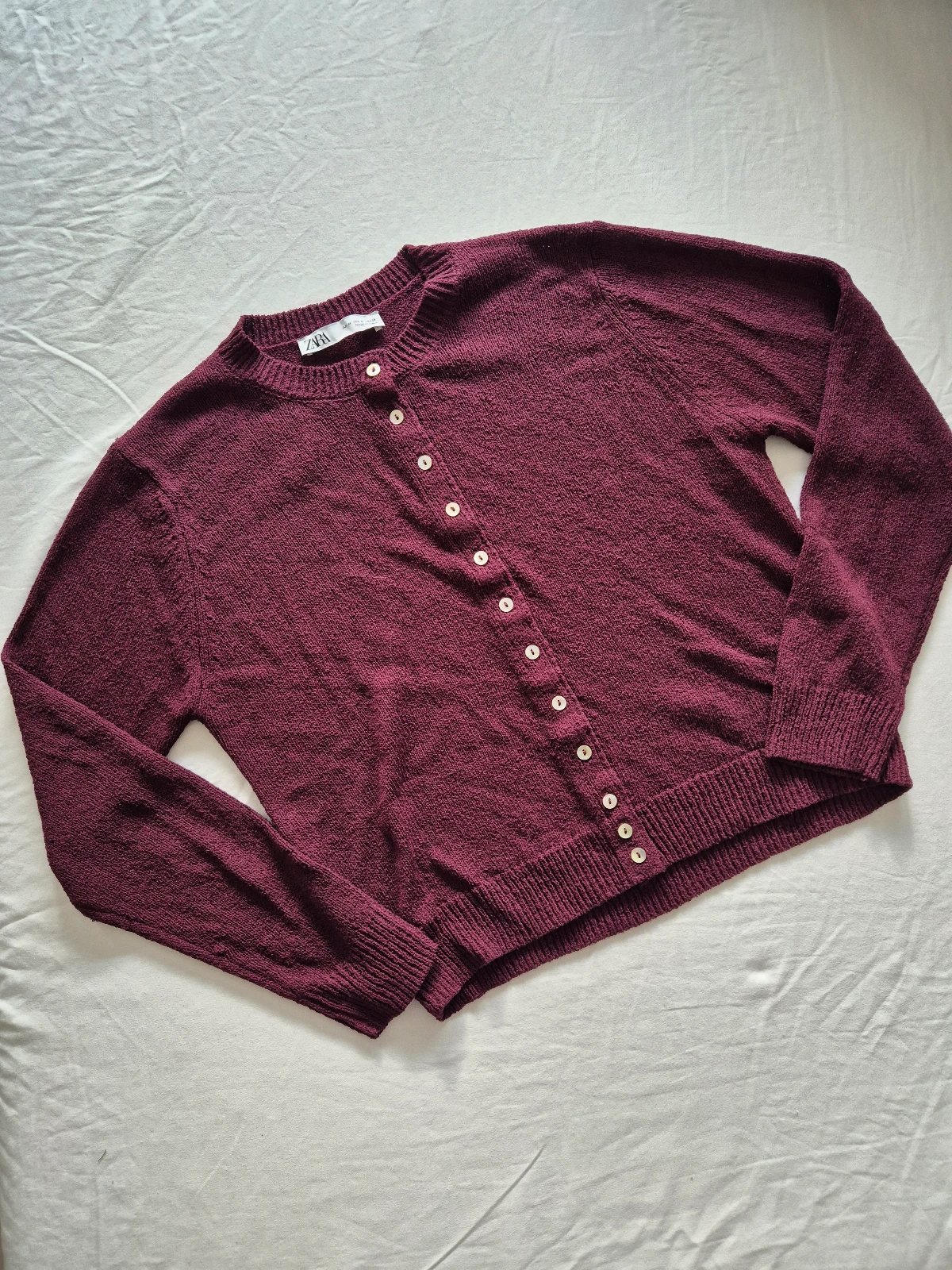 Zara-bordo dzemper M velicina