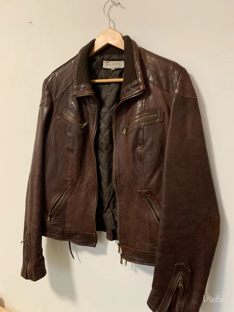 Ženska kožna jakna