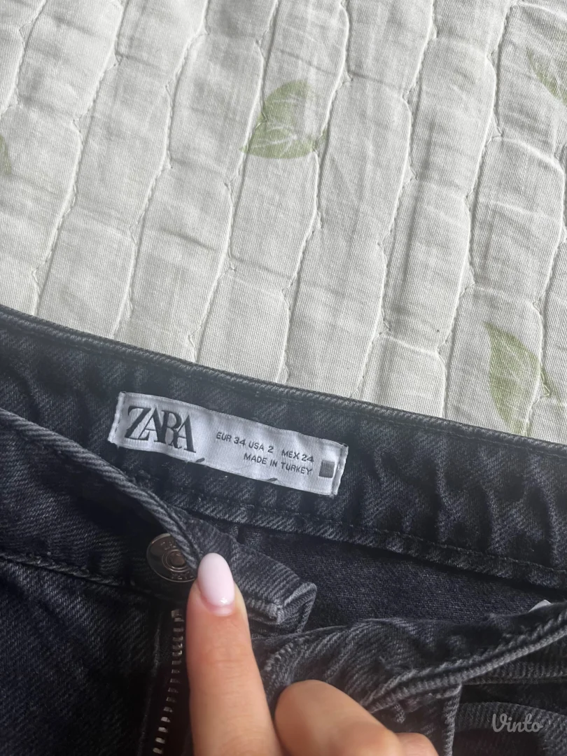 Zara mom jeans
