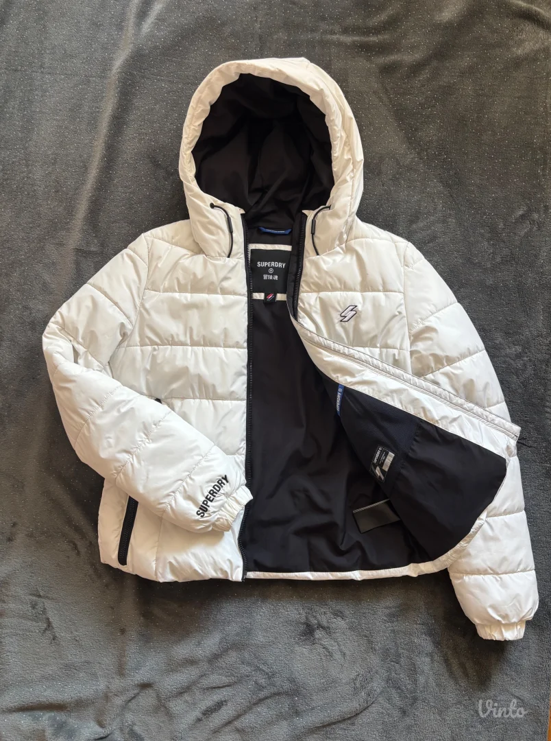 Superdry-bela ženska jakna