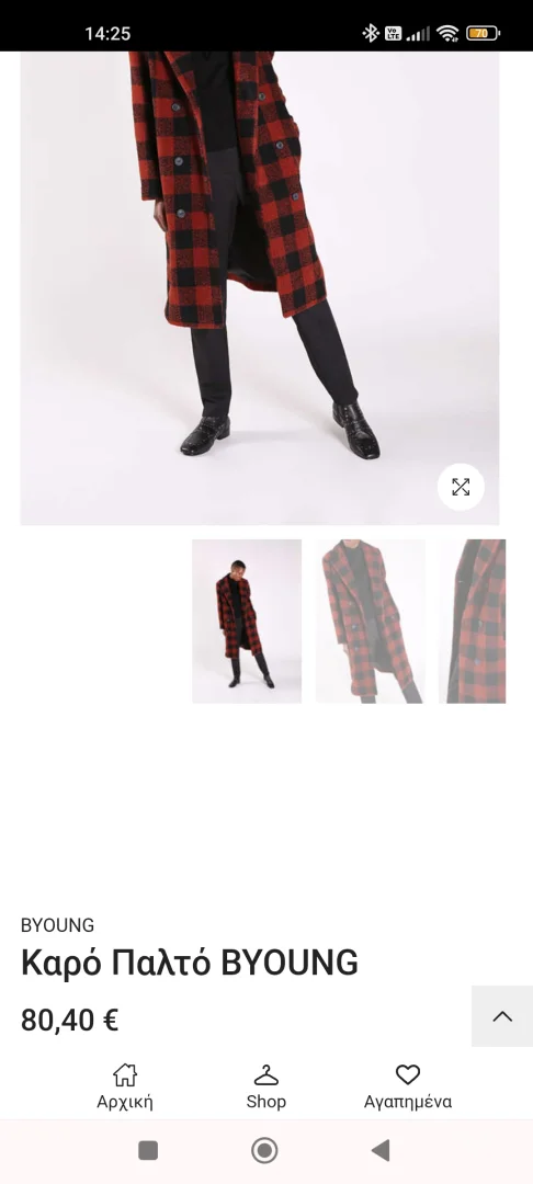 Vuna&poliester kaput 38 toplo❣️