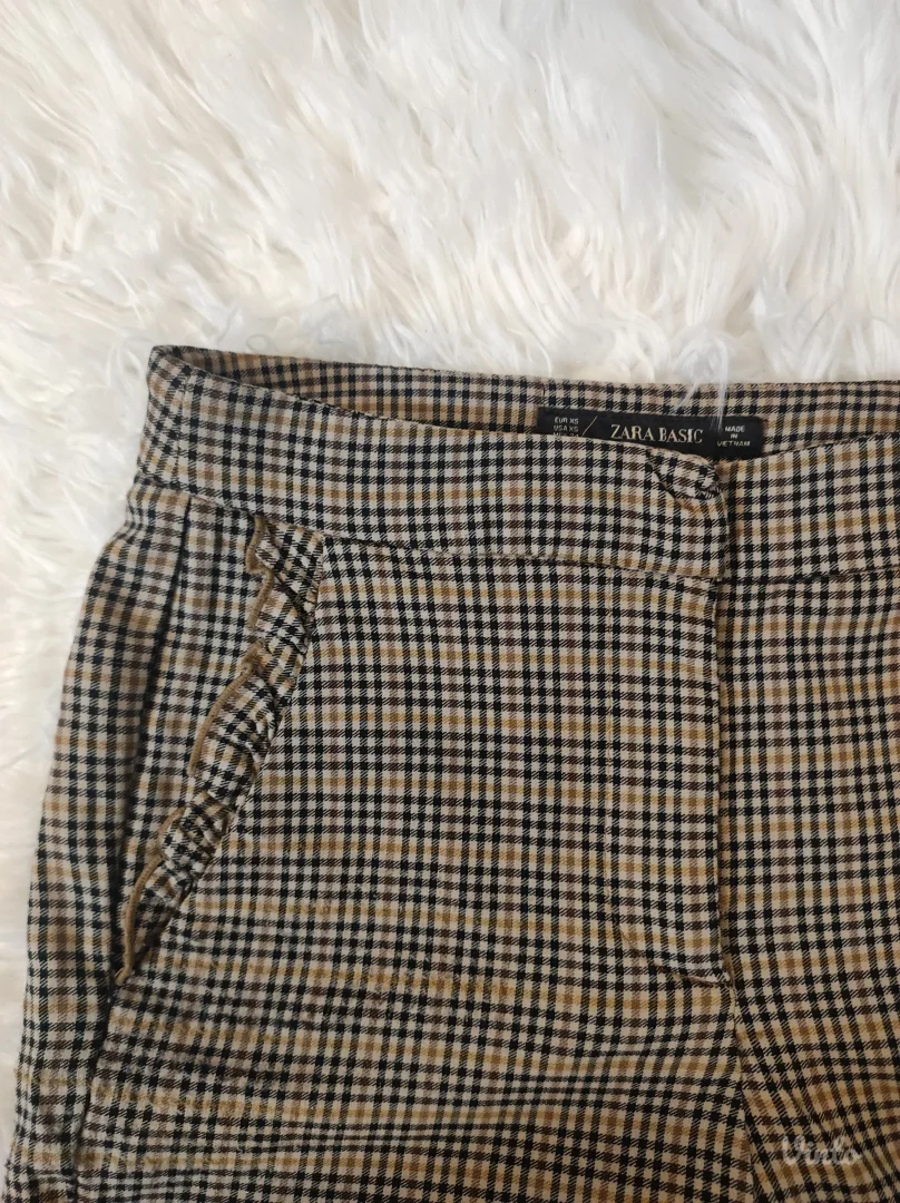 ZARA BASIC pepito pantalone elastin XS