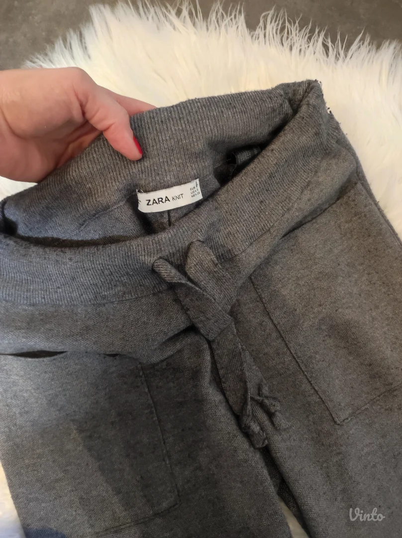 ZARA KNIT pantalone S