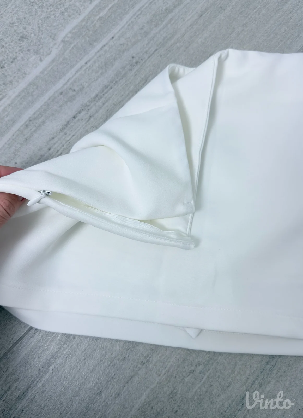 Shein bela i crna prugasta mini suknja (komplet 2 komada)