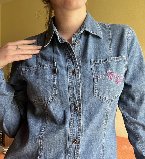 Vintage teksas košuljica