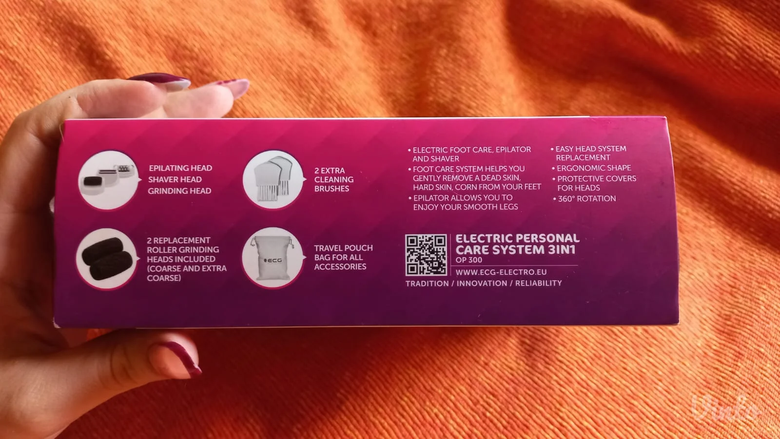 ECG električni epilator 3u1