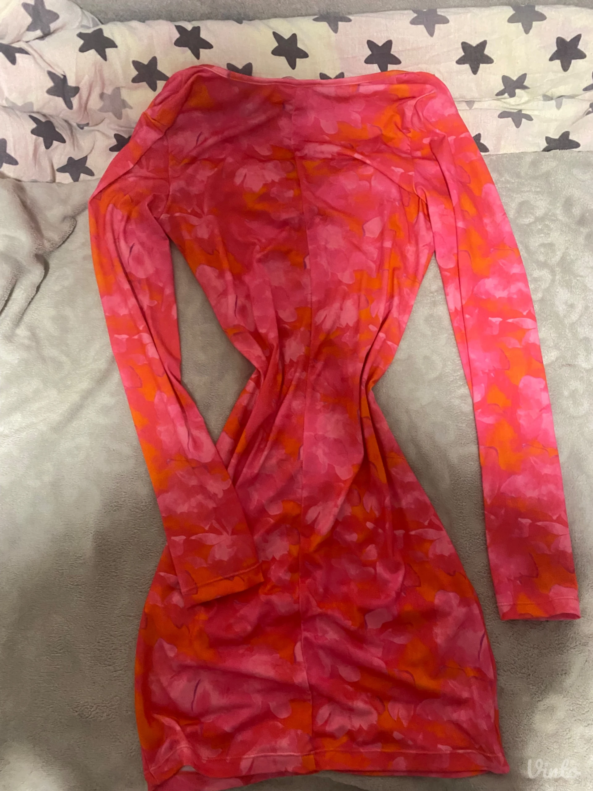 Roze kratka haljina