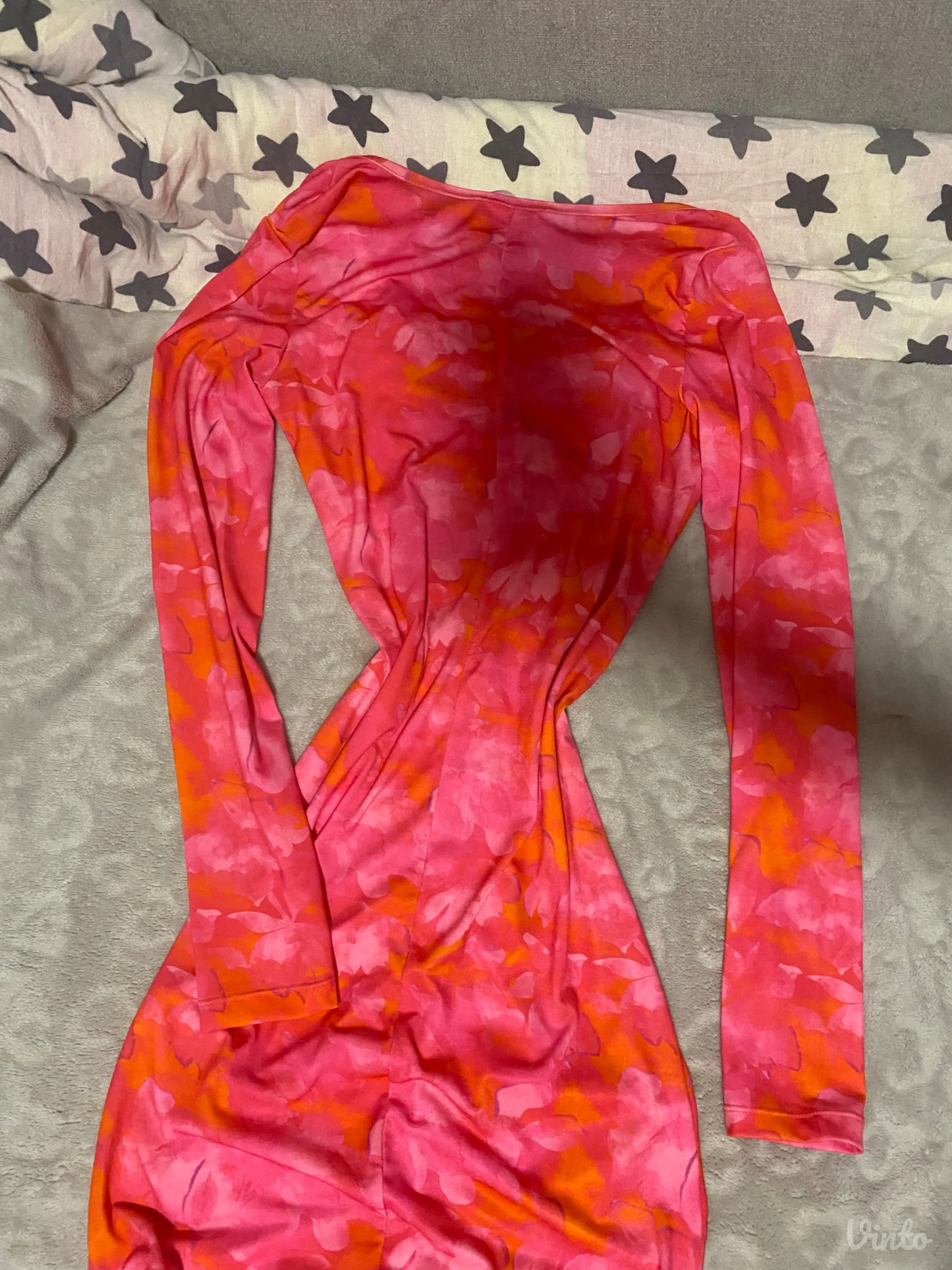 Roze kratka haljina