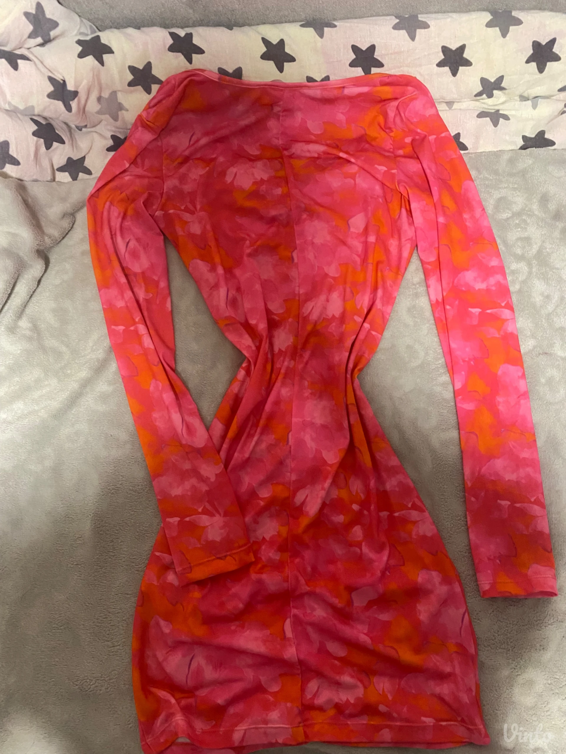 Roze kratka haljina