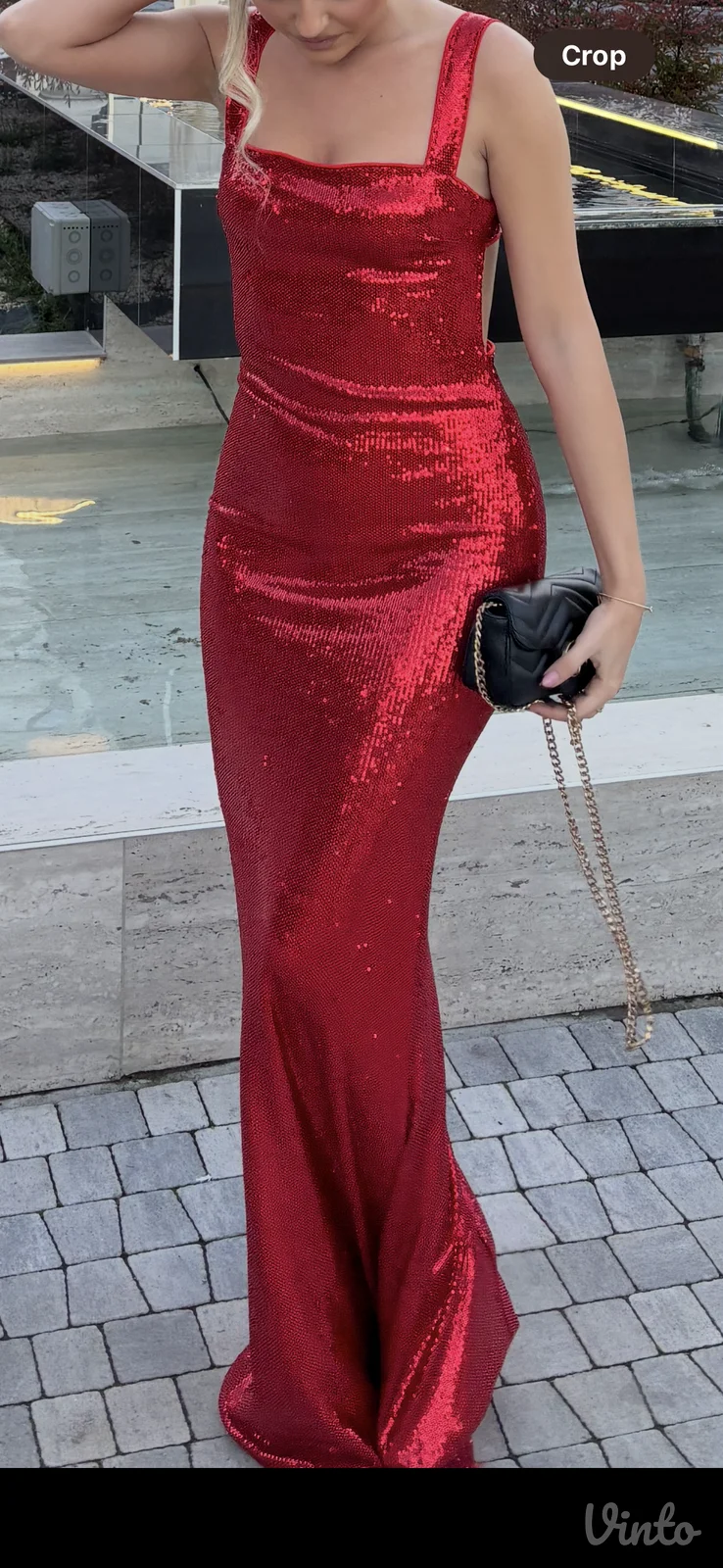 Elegantna svetlucava haljina