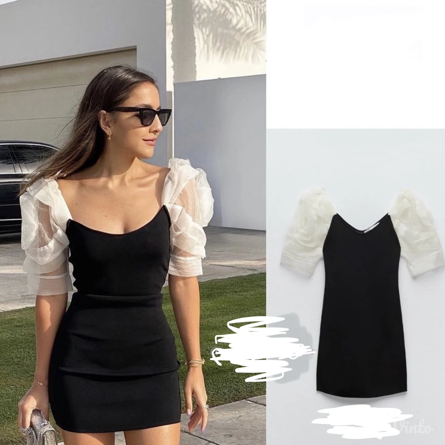 ZARA haljina u francuskom stilu – nova, nenošena