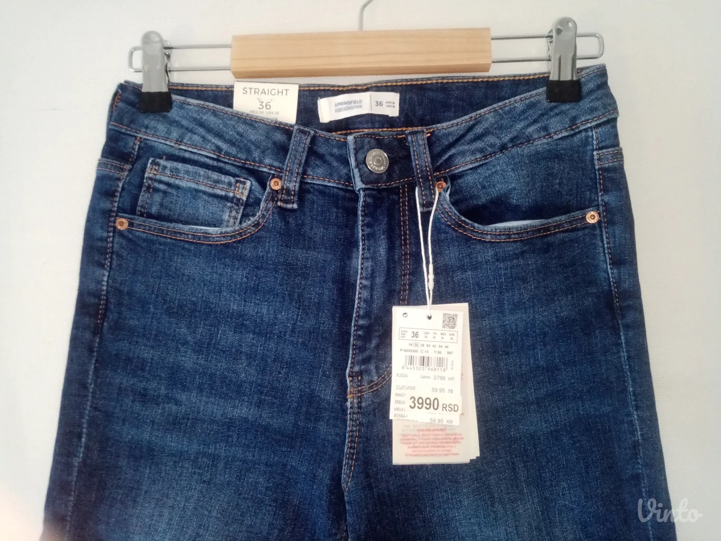 Farmerke Springfield, vel. S *NOVE*