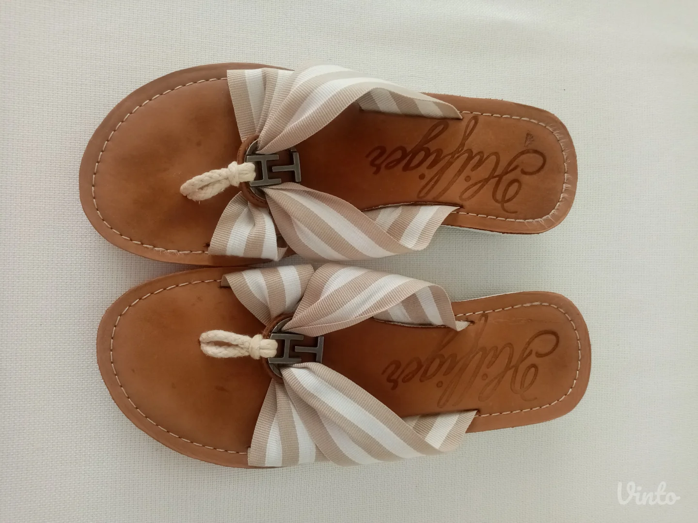 Kožne papuče Tommy Hilfiger, br. 37